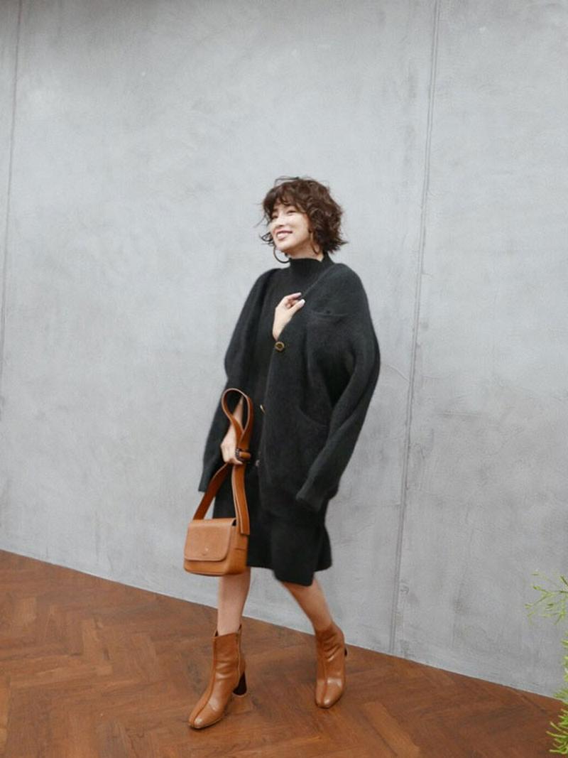 ETRE TOKYO(エトレトウキョウ)の「ラクーンダブルカーディガン」 - PARTE