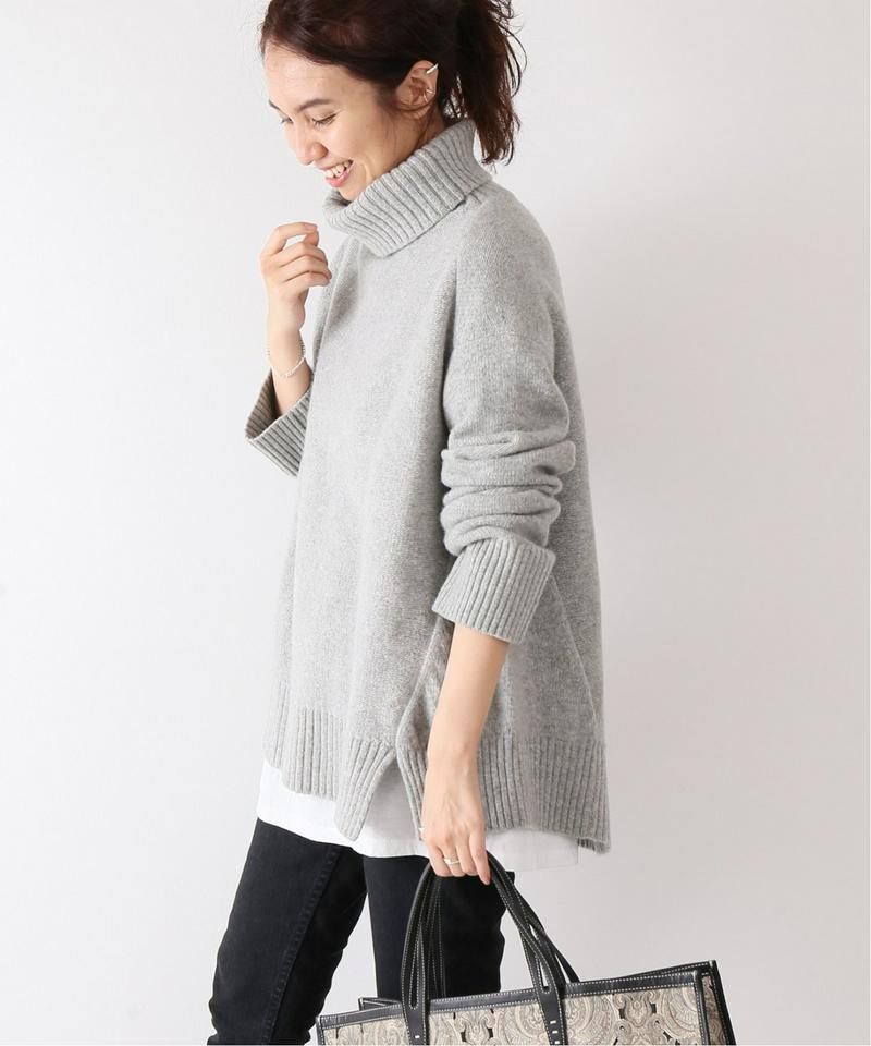 FRAMeWORK(フレームワーク)の「W/Caタートルロングプルオーバー2