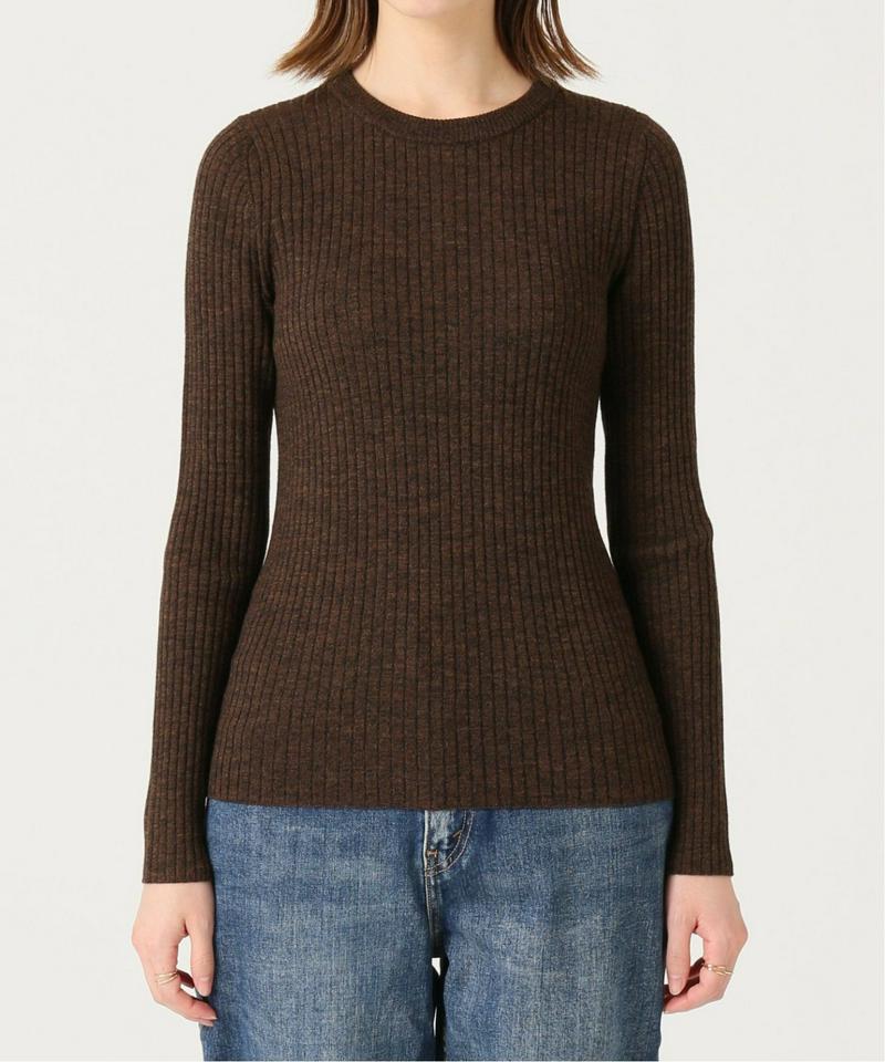 IENA(イエナ)の「《追加》6x3リブ クルーネックプルオーバー◇」 - PARTE