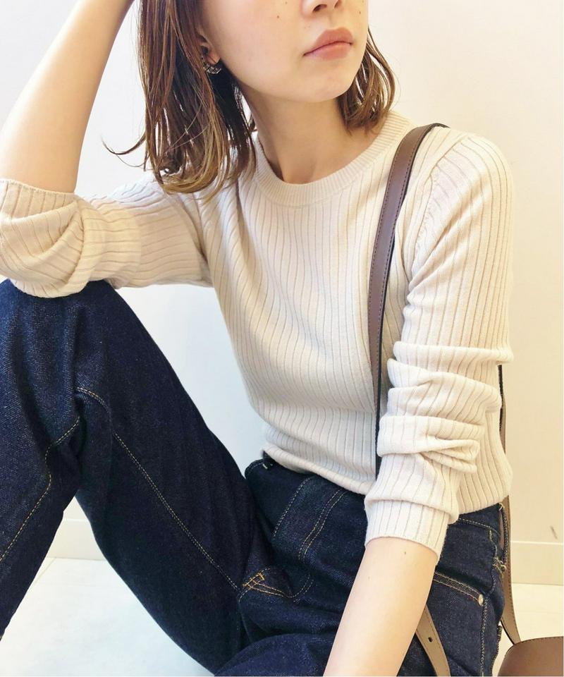 IENA(イエナ)の「《追加》6x3リブ クルーネックプルオーバー◇」 - PARTE