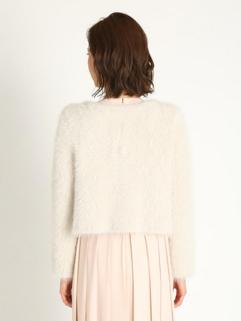 CELFORD(セルフォード)の「ファーライクニットカーディガン」 - PARTE