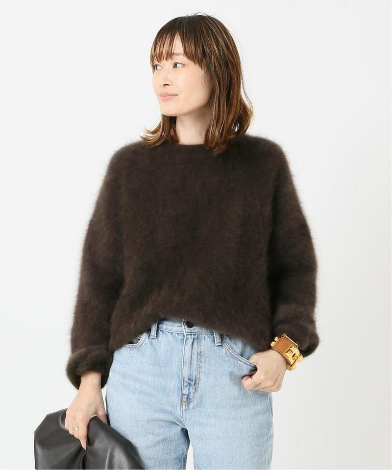 Deuxieme Classe(ドゥーズィエムクラス)の「Fluffy Sweater(ブラウン