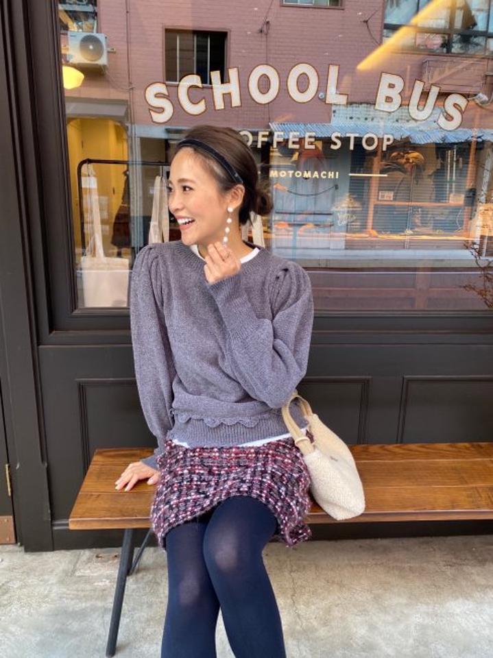 RosyMonster(ロージーモンスター)の「【予約販売】scallop mole yarn