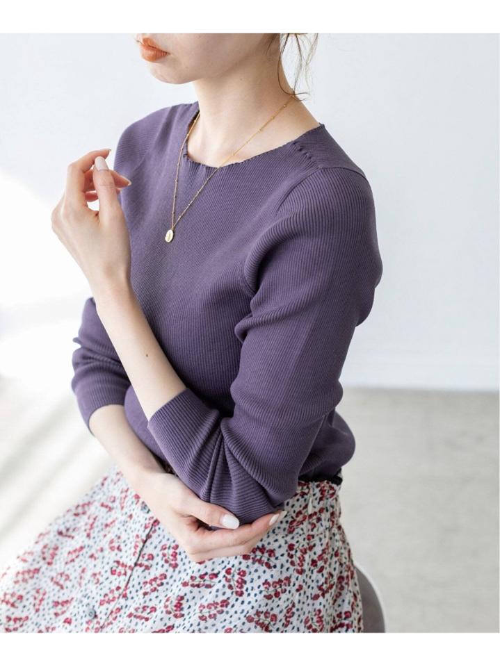 IENA(イエナ)の「RIB ボートネックプルオーバー◇」 - PARTE