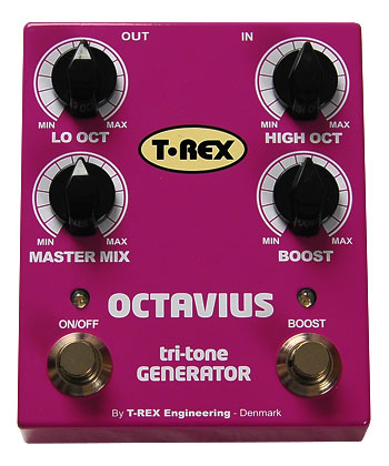 T-Rex Octavius Tri-Tone Generator Pedal Review - Premier Guitar