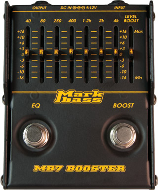 Markbass MB7 Booster Pedal Review - Premier Guitar