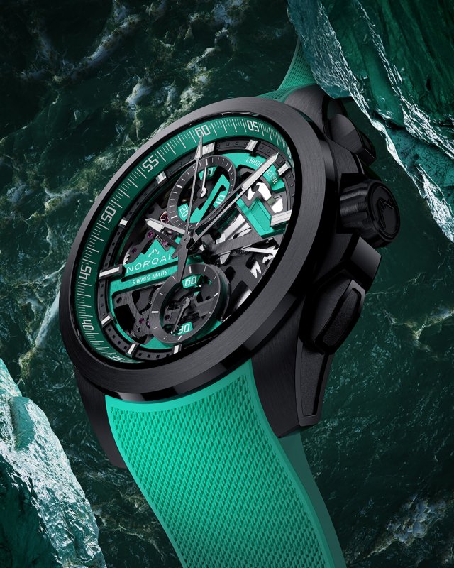 ノルケインより『インディペンデンス スケルトン クロノ 42mm』に新た