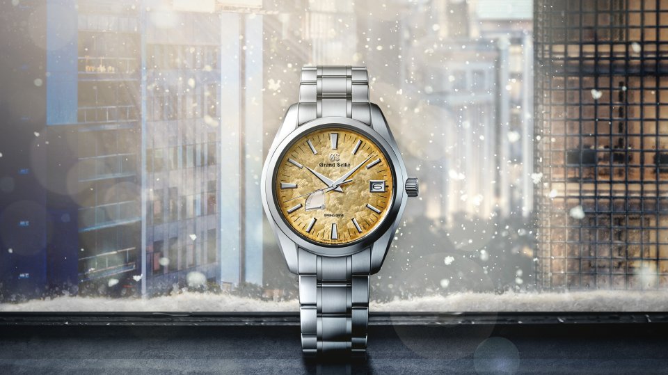 グランドセイコーの2025年第一作は創業の地「銀座」の冬の情景に着想を