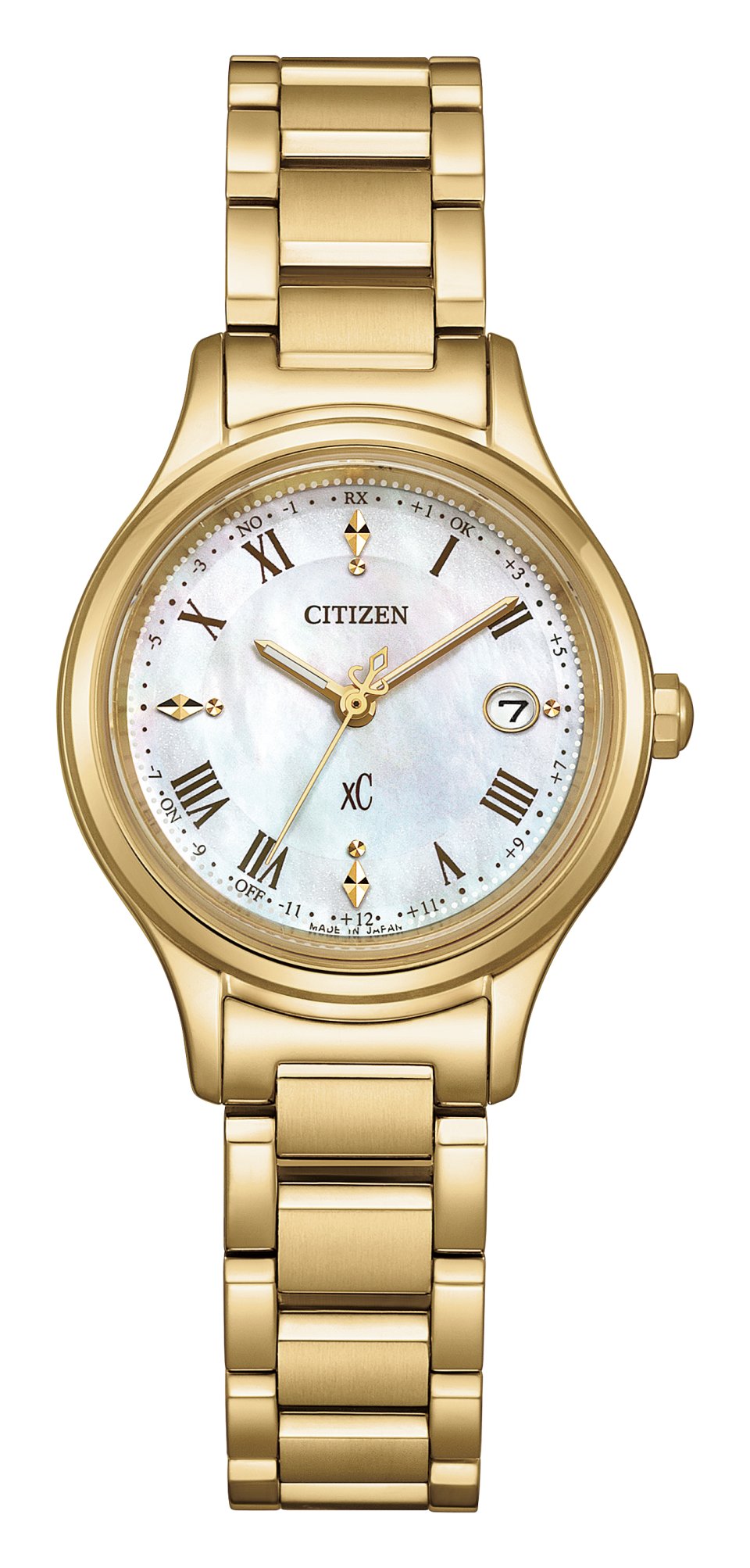 シチズンクロスシー』hikariコレクションから、白蝶貝文字板の新作