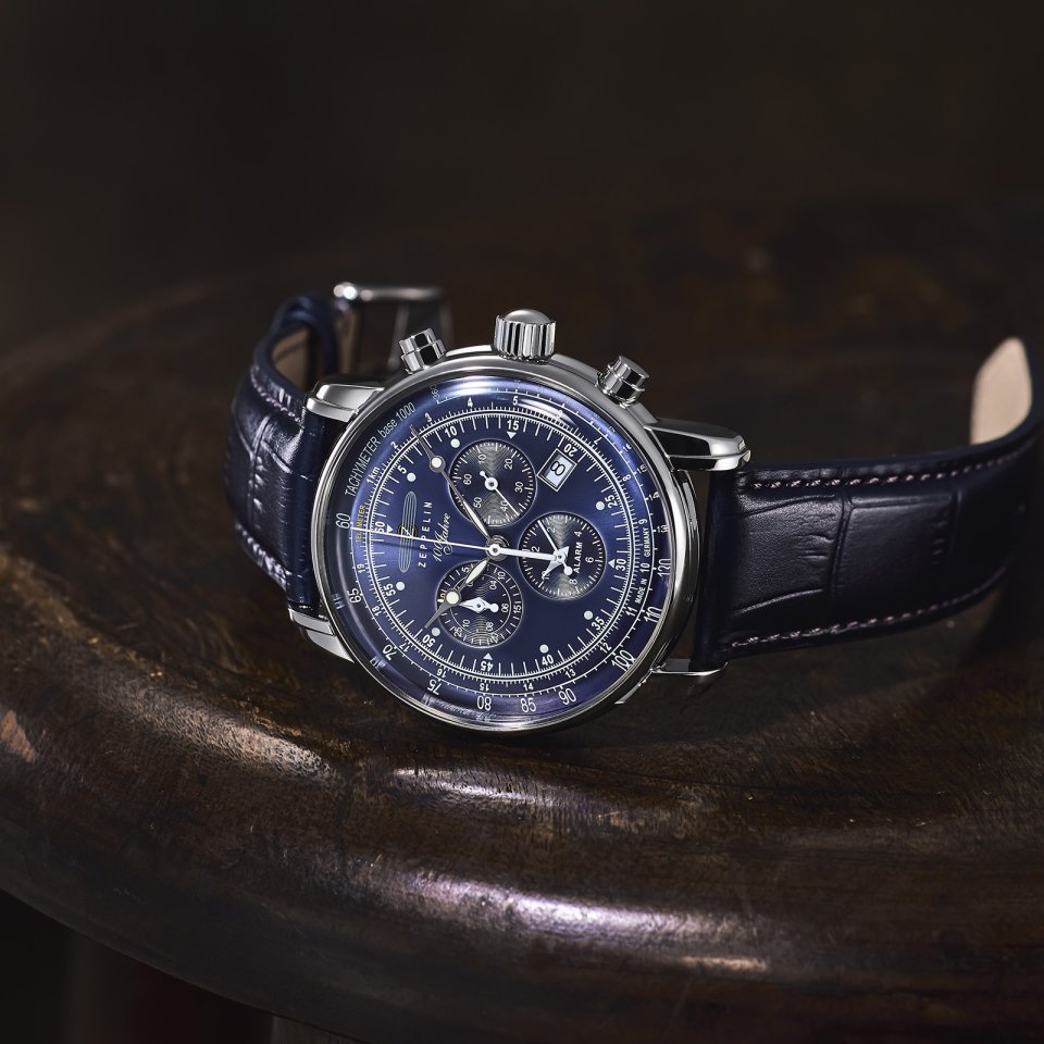 ZEPPELIN」のベストセラー「100周年記念シリーズ クロノグラフアラーム