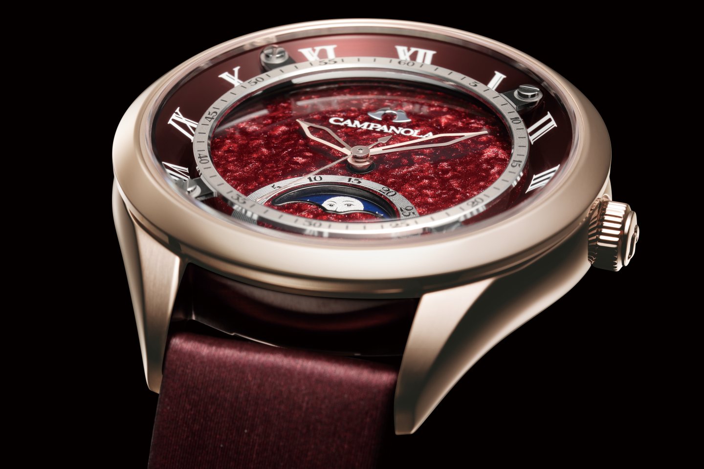 シチズン 『カンパノラ』から星空や茜空を漆で表現したミドルサイズの