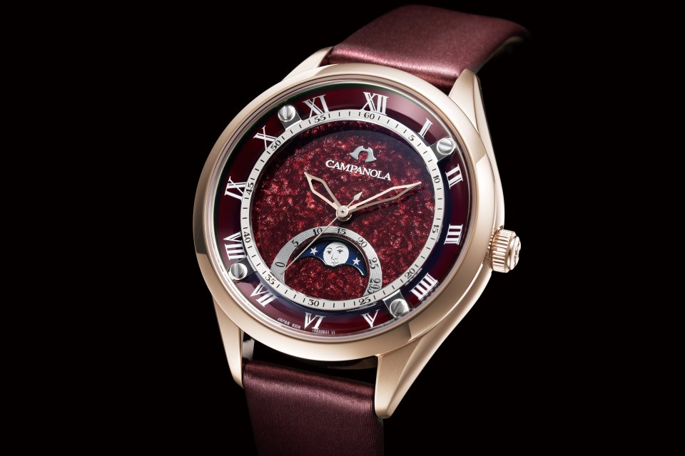 シチズン 『カンパノラ』から星空や茜空を漆で表現したミドルサイズの