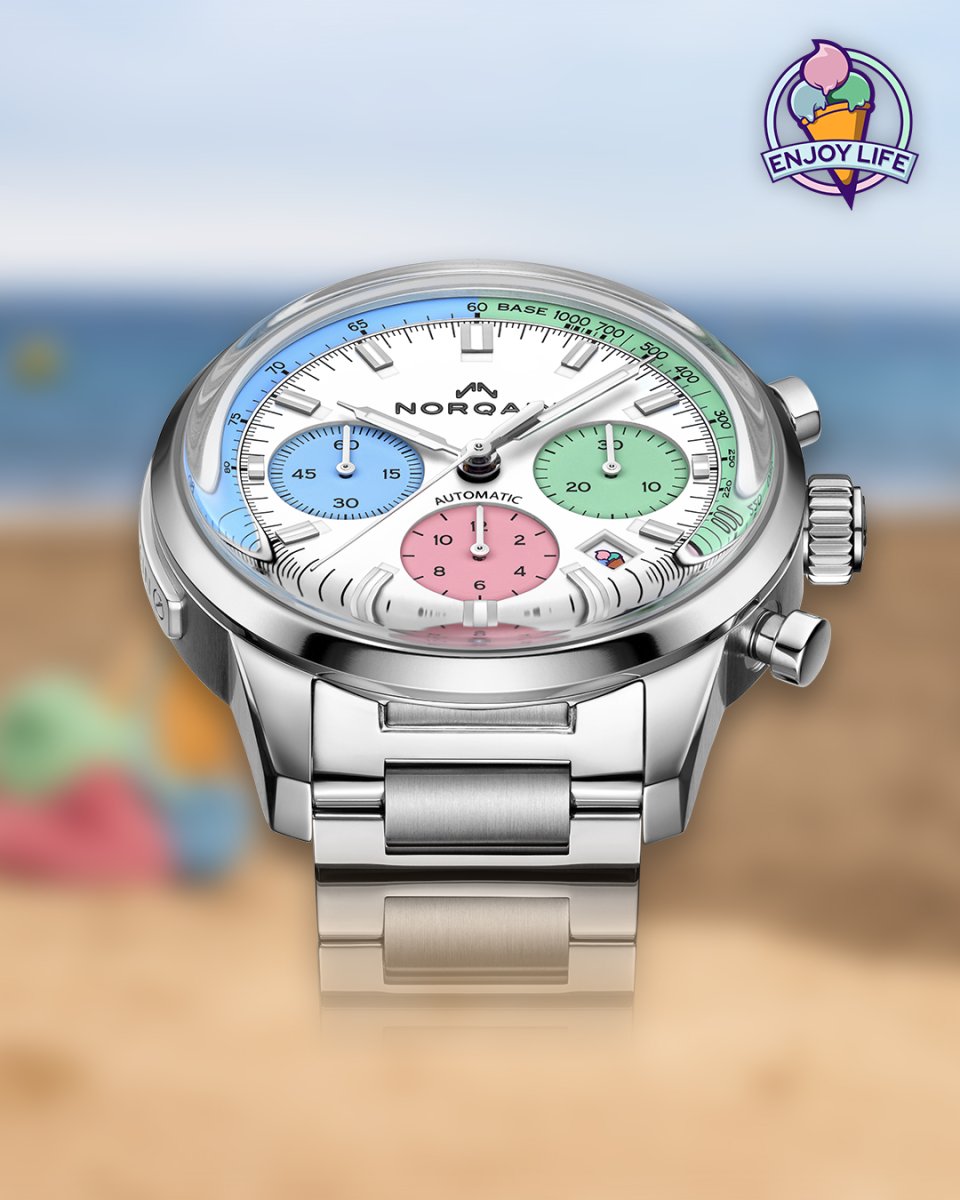 ノルケインが「FREEDOM 60 CHRONO “ENJOY LIFE” SPECIAL EDITION」を