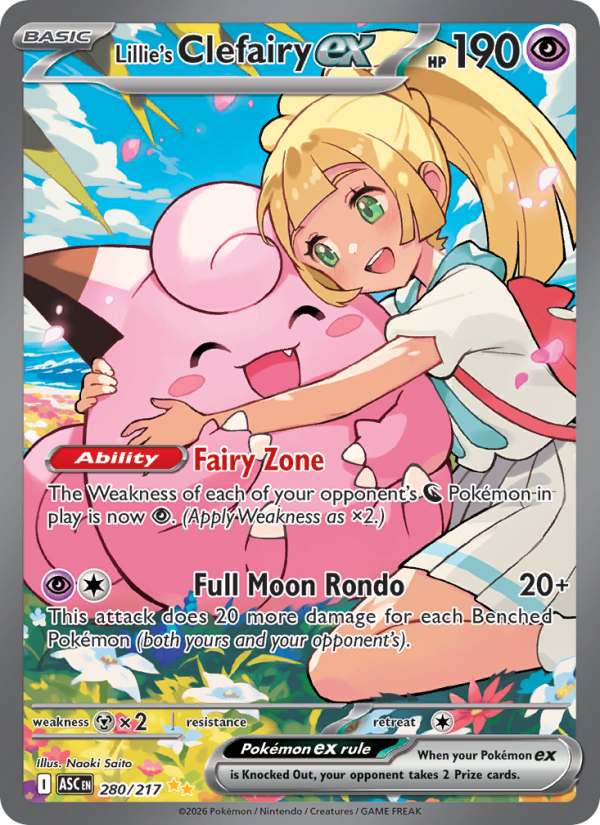 Lillie's Clefairy ex | Pokémon | TCG Stacked