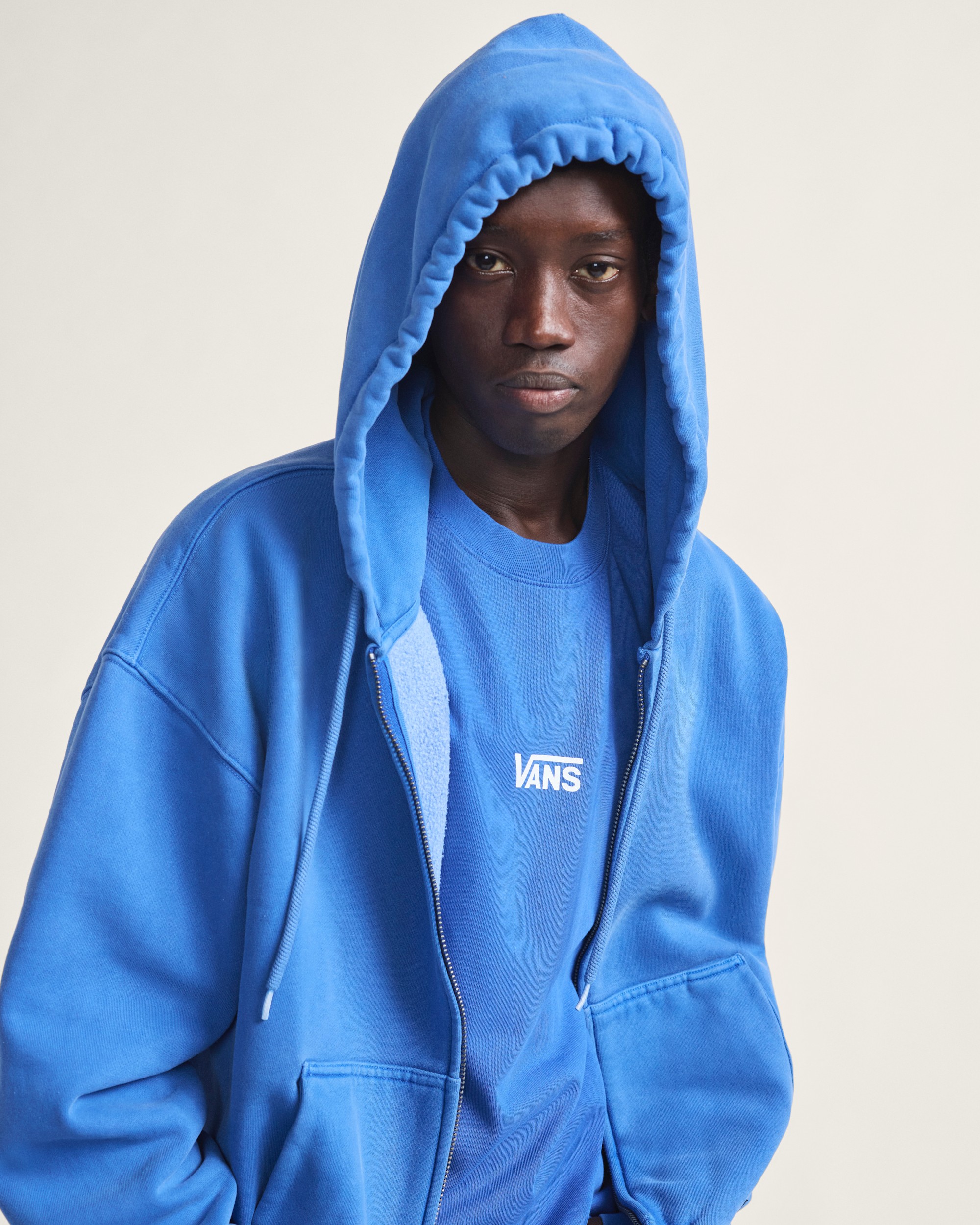 Premium Zip Hoodie in True Blue | Vans