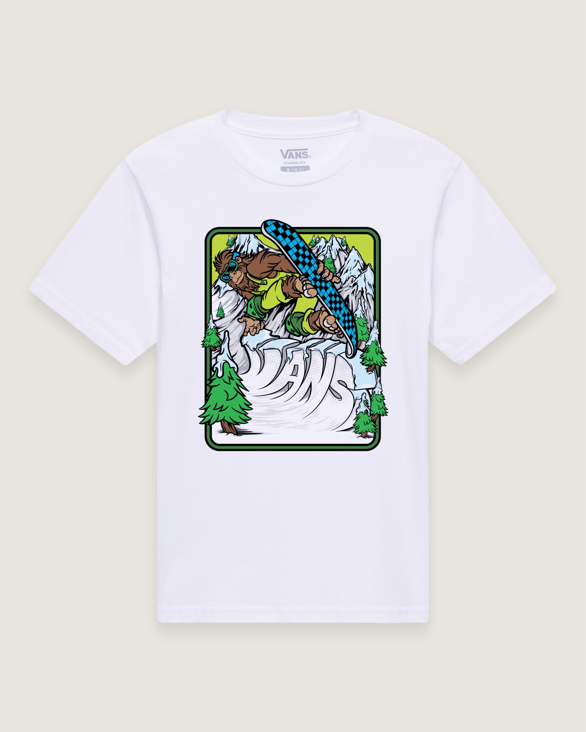 Kids Tail Grabin Good Time T-Shirt in White | Vans