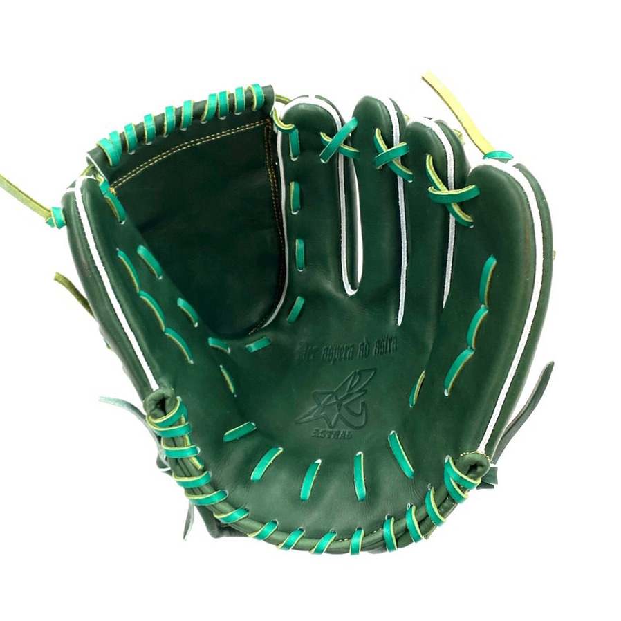 ASTRAL K 軟式 グラブ】 投手用 ダークグリーン ステアレザー 日本製