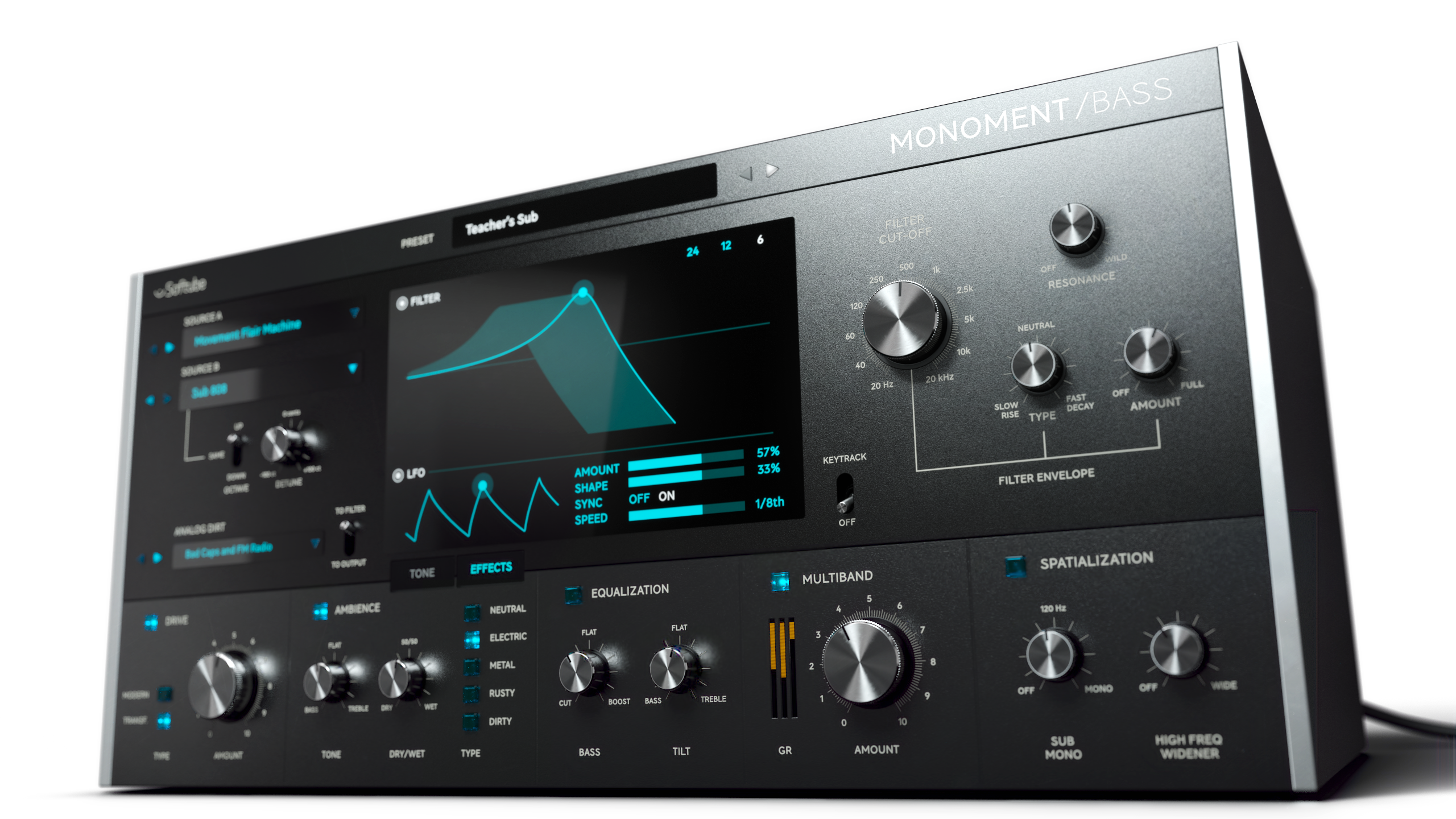 Softube Monoment Bass - GEARLOUNGE