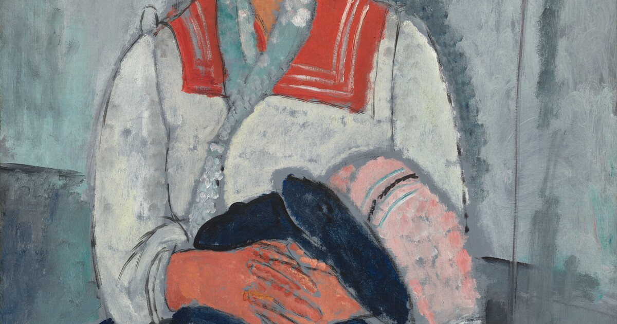 Roma Woman with Baby by Amedeo Modigliani