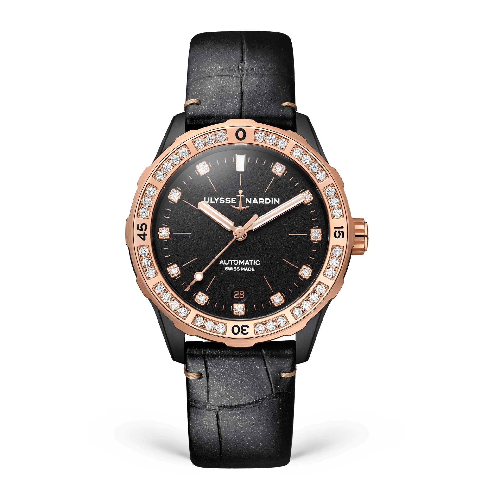 Diver Rainbow 39mm 8163-182B1LE-2A-RAIN/3A Watch | Ulysse Nardin