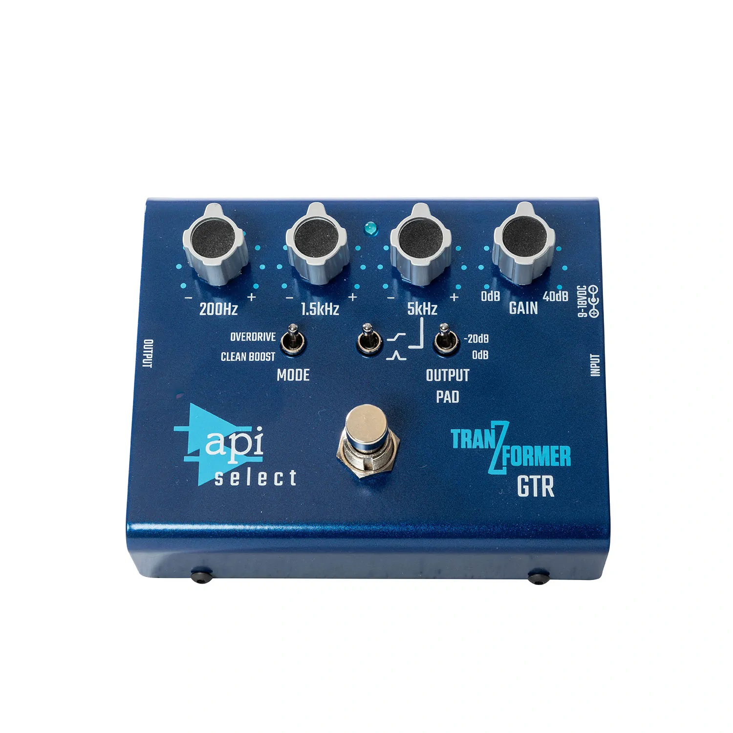 TranZformer GTR EQ/Boost Pedal - API: Automated Processes, Inc.