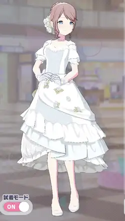 プロセカ】[感謝と祝福の鐘の下で]望月穂波のカードイラストと衣装