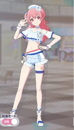 プロセカ】[最強アイドルスマイル！]桃井愛莉のカードイラストと衣装