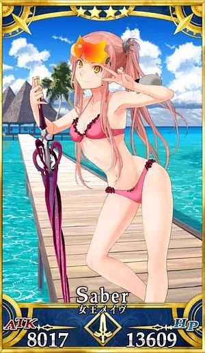 FGO】水着メイヴのセリフ・ボイスと再臨画像・プロフィール｜ネタバレ