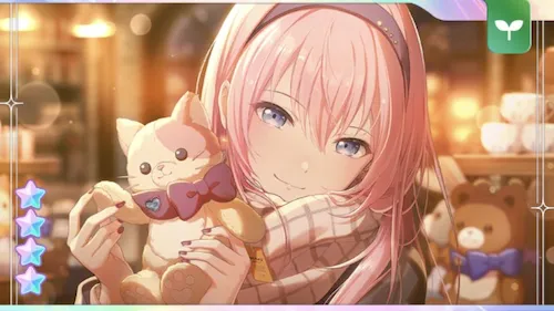 プロセカ】[興味津々ランタン作り！]巡音ルカのカードイラストと衣装