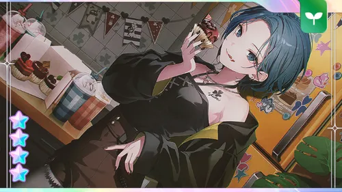 プロセカ】[ステージ袖の熱情]桐谷遥のカードイラストと衣装