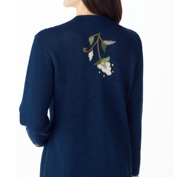 アルパカ フラワーカーディガン｜【アルパカタウン】アルパカ専門の