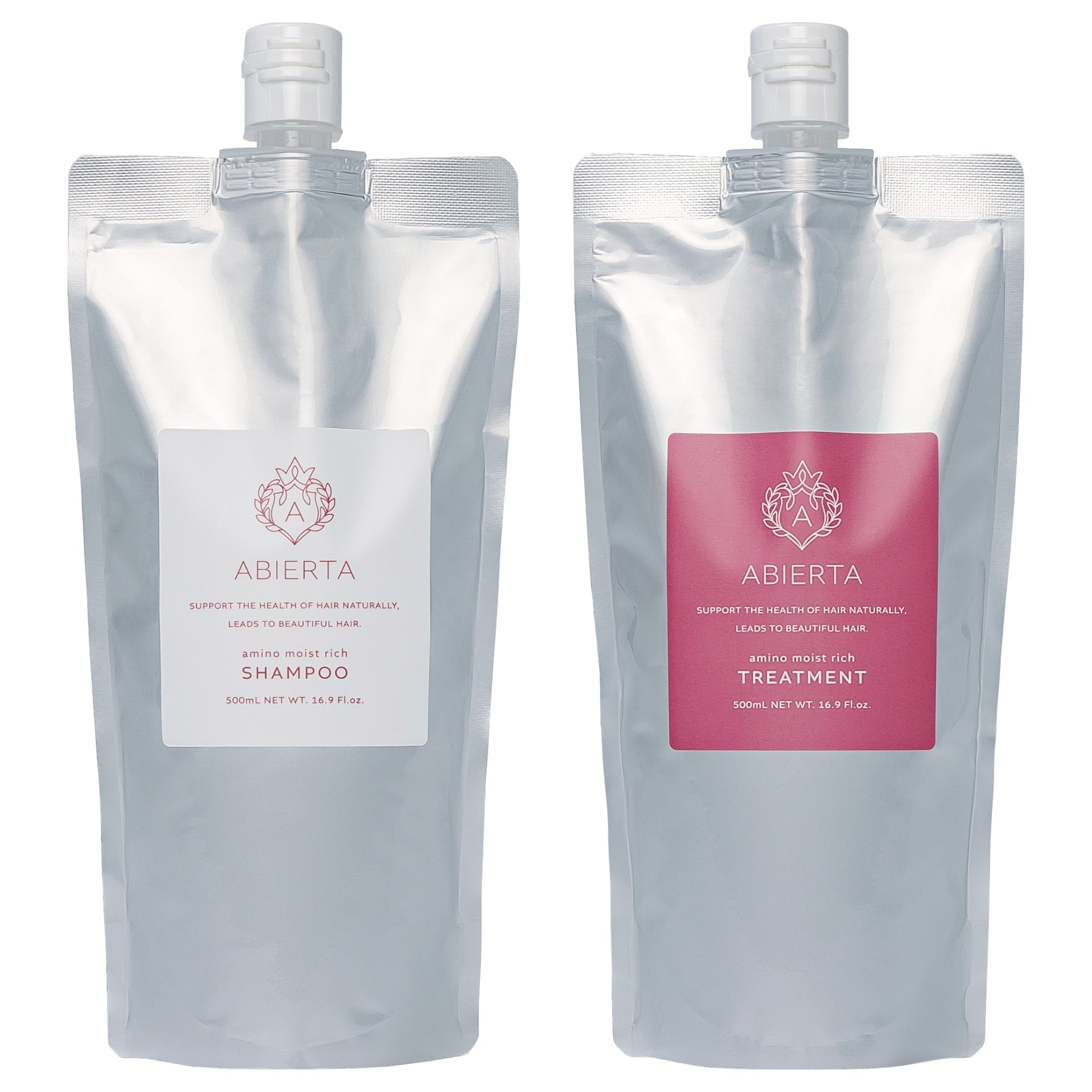 アビエルタ アミノ モイストリッチ 500mlセット（シャンプー