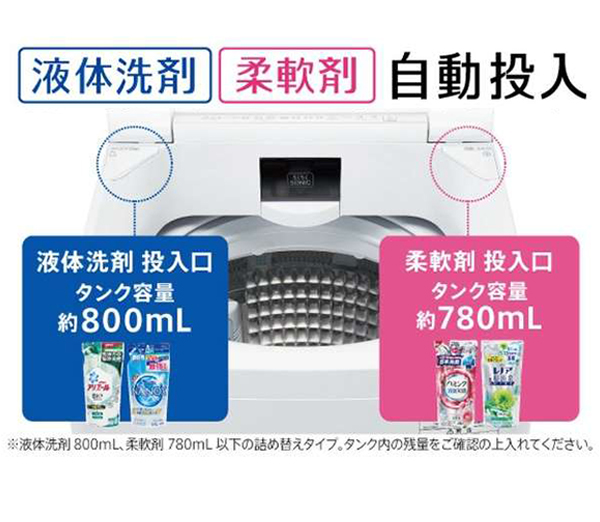 AQW-VX8N | 容量8kg | Prette plus series（プレッテプラスシリーズ