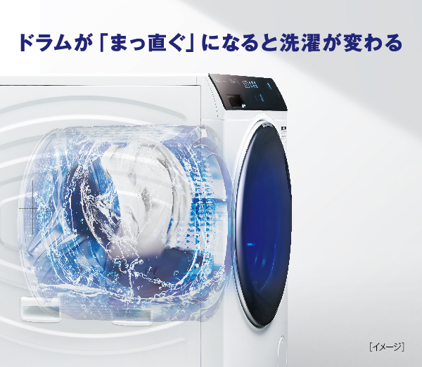 AQW-D10P-L | 容量：洗濯・脱水 10kg / 乾燥 5kg / 水量約48L