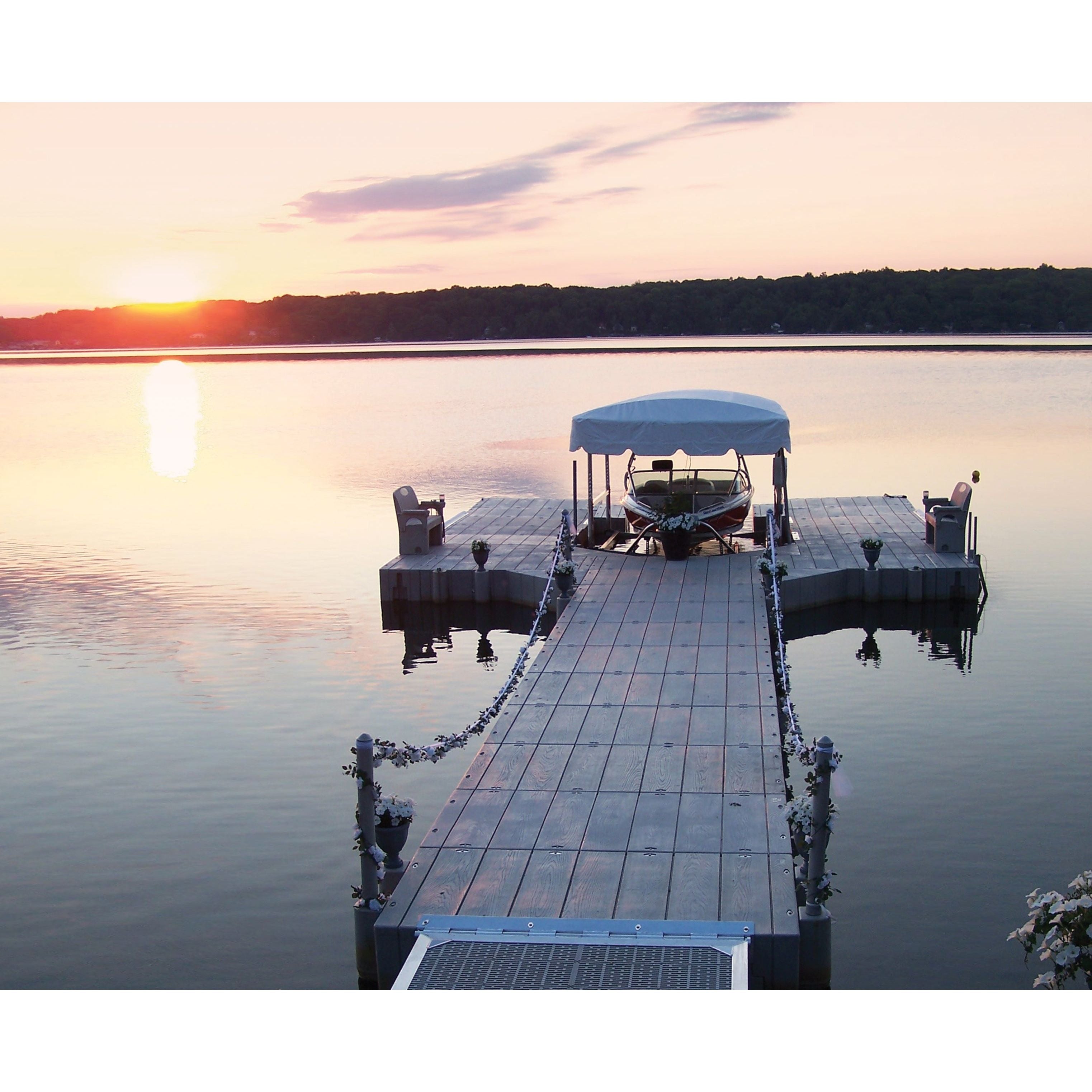 Connect-A-Dock High Profile T Shape Docks | Aqua Gear Supply
