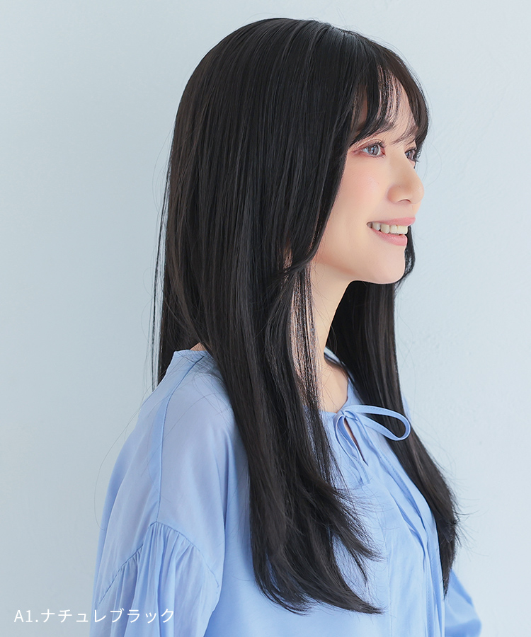 ウィッグ ロング/フロント手植え オンリーワンカールロング [wg347]
