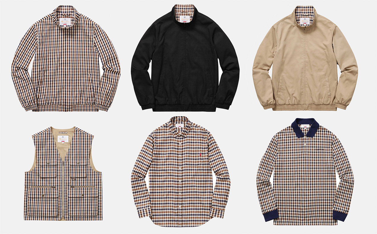 SUPREME/AQUASCUTUM | BLOG | Aquascutum アクアスキュータム