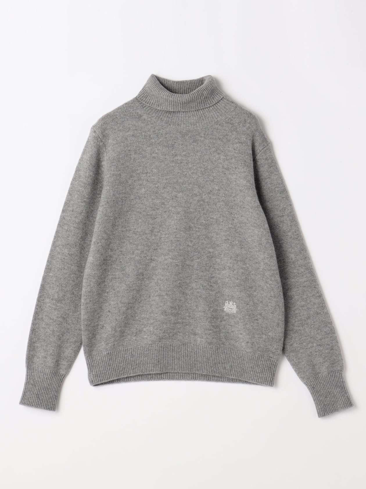 ピュアカシミヤタートルニット