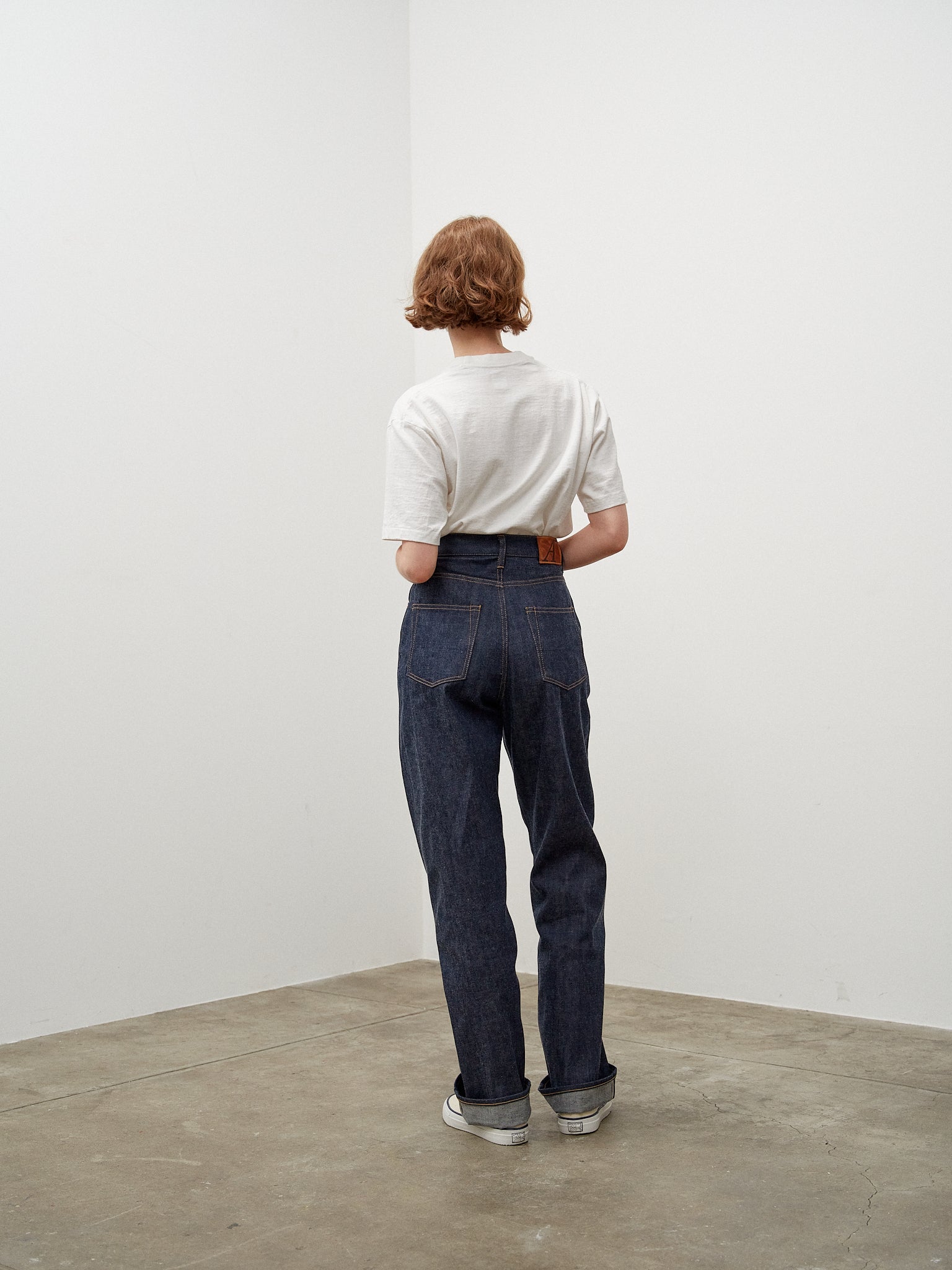 ANATOMICA LADIES 618 MARILYN I / INDIGO ONE WASH・NON WASH – A