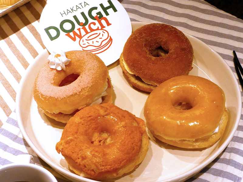 行列！アミュ博多「クリスピークリームドーナツ」限定商品