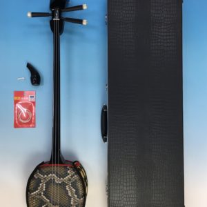 人工皮三線セミハードケースセット – 池武当新垣三線店