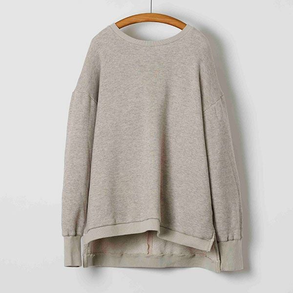 驚くほどに柔らかくて肌触りの良いカシミヤ混の最高級スウェット