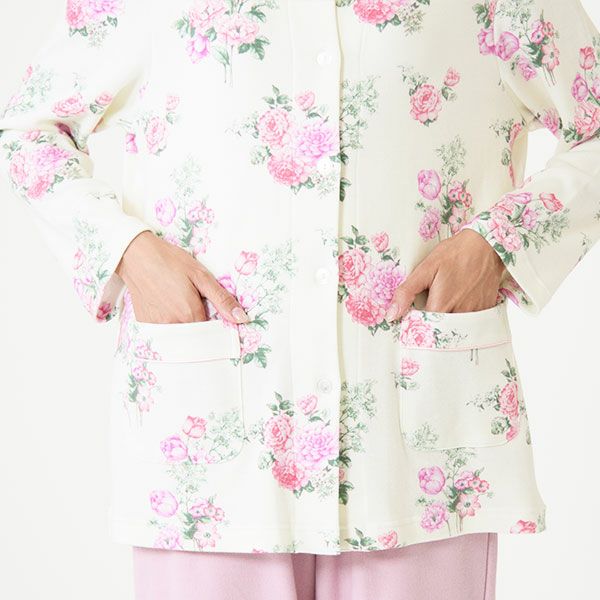 ミラ・ショーン】エアリースムース花柄プリントパジャマ | arakawa