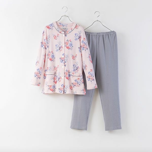 ミラ・ショーン】エアリースムース花柄プリントパジャマ | arakawa