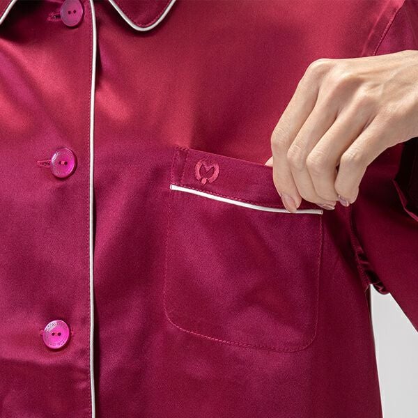 mila schon】 ミラ・ショーン シルクサテン レディース パジャマ 定番