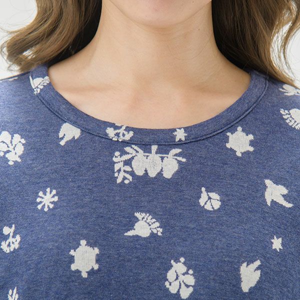 arakawa1886】×【点と線模様製作所】シマエナガ 接結ジャカード