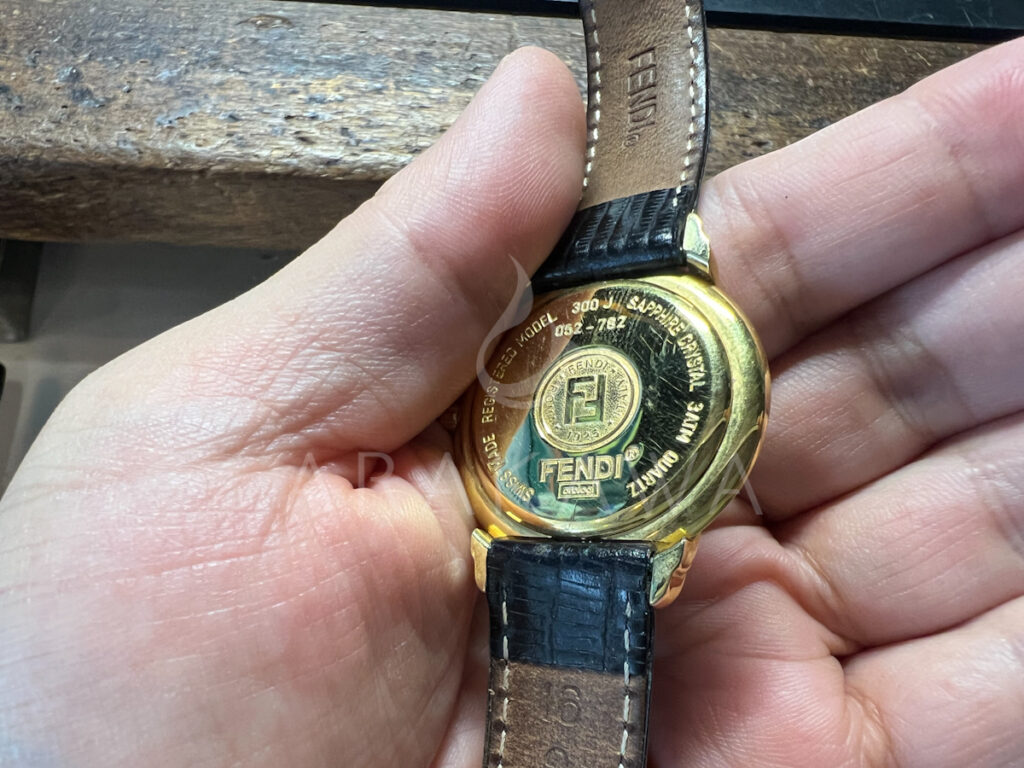 静岡で安心の時計修理。FENDI（フェンディ）電池交換はARAKAWAにお任せ