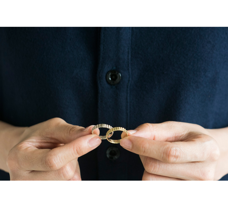 noguchiK14スタッズモチーフリング nn152□ | iroma..aranciato