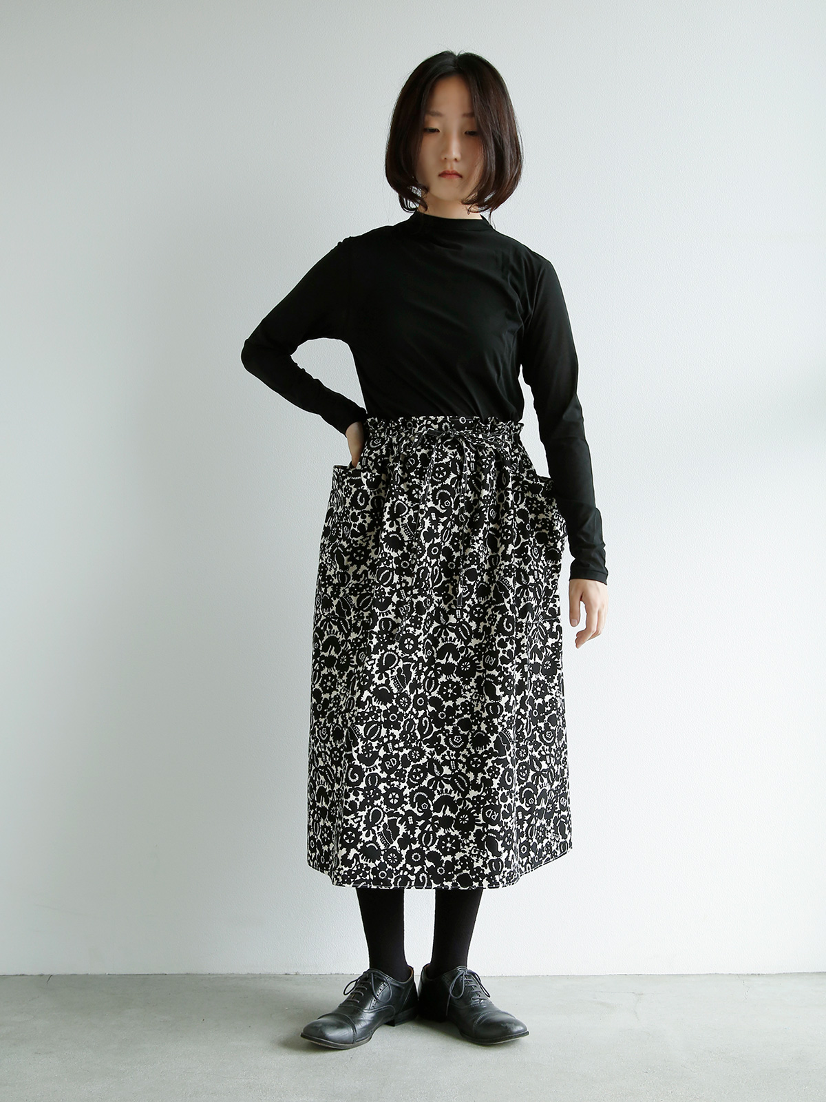 R & D.M.Co- オールドマンズテーラー モノ トリック プリント