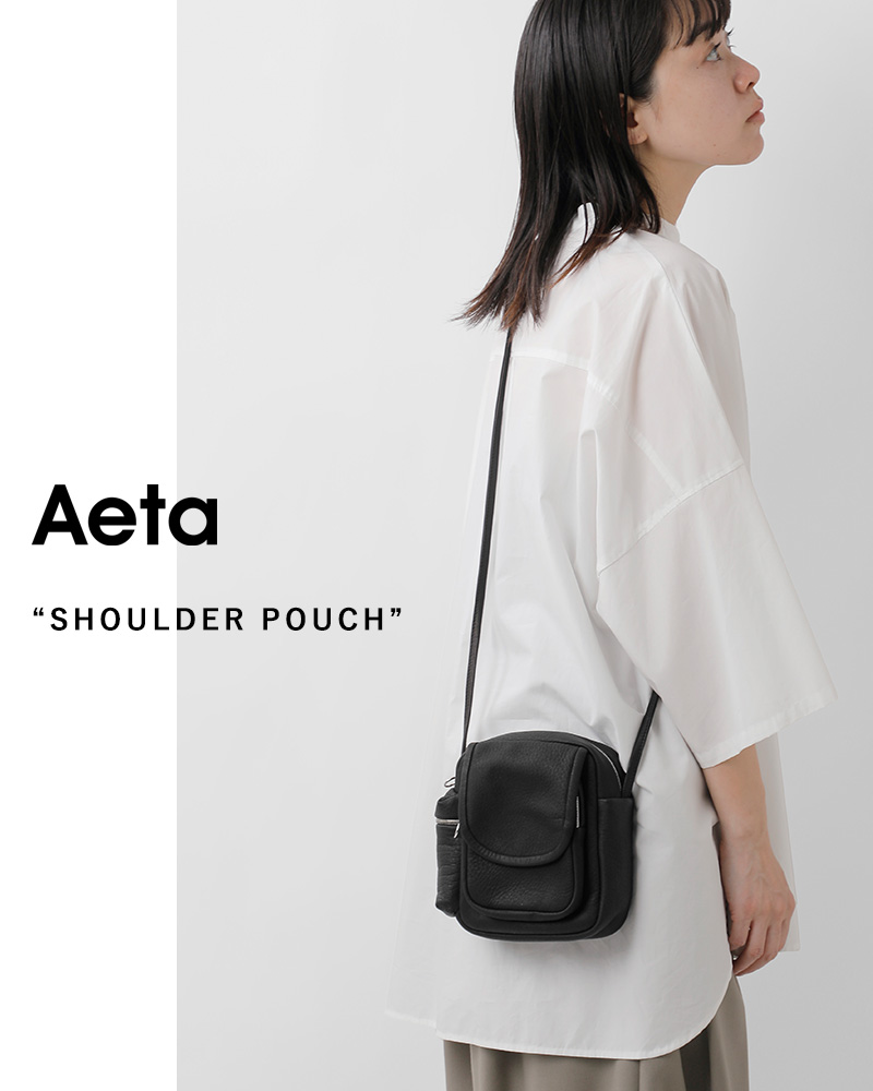 Aeta アエタ ディアレザー ショルダー ポーチ “SHOULDER POUCH” da05